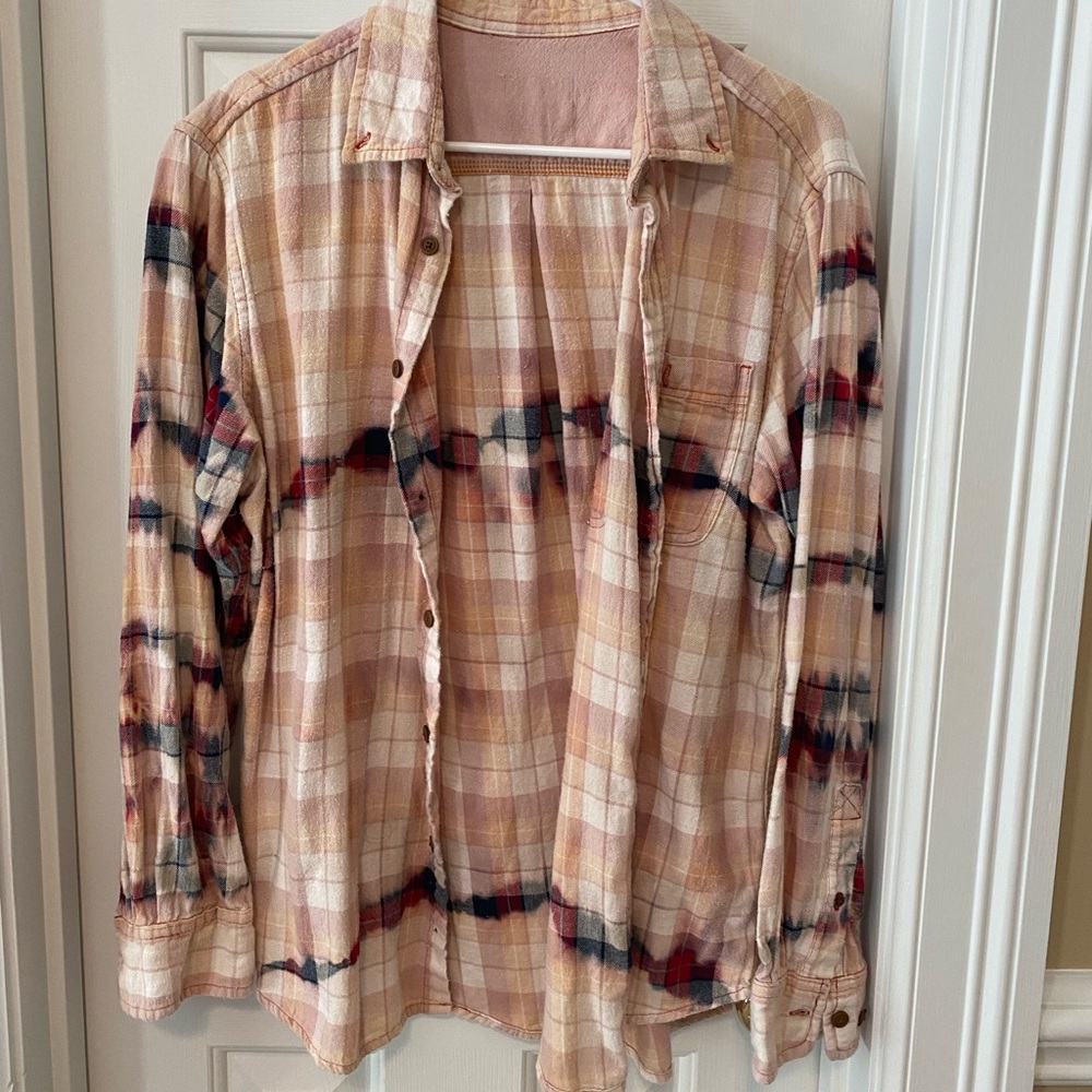 Flannel long sleeve shirt